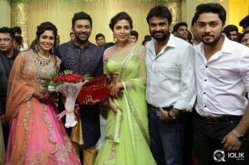 Celebs at Actor Bhagyaraj Son Wedding Reception